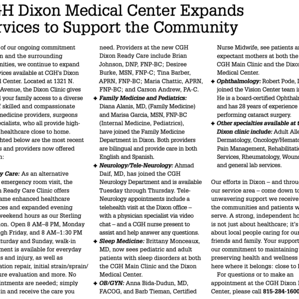 CGH Medical Center — Dermatology clinic in Dixon, IL — photo 5
